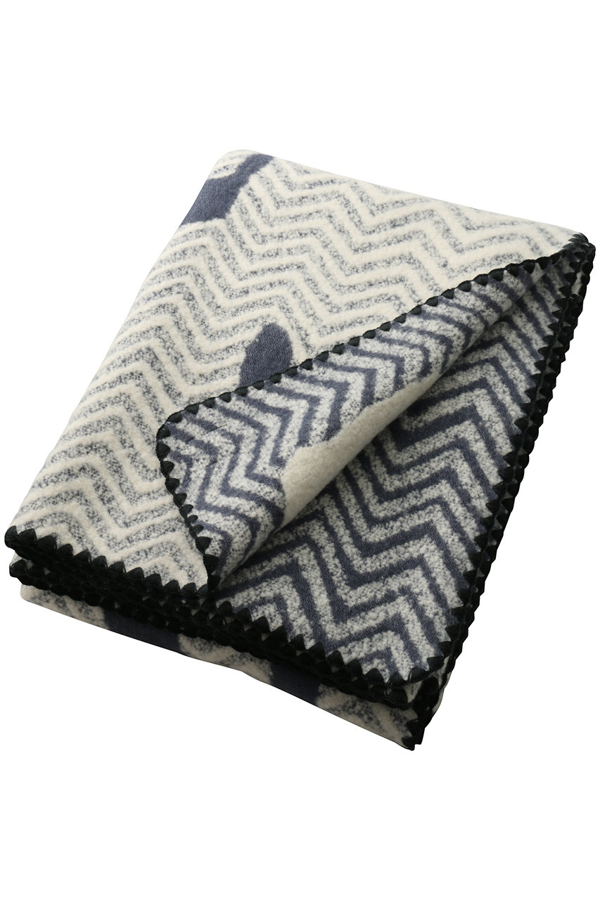 mina perhonen(ミナ ペルホネン)｜one cat and rabbits ブランケット