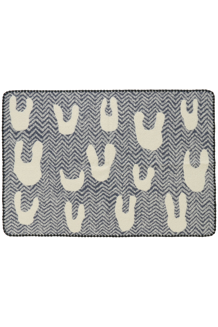 mina perhonen(ミナ ペルホネン)｜one cat and rabbits ブランケット