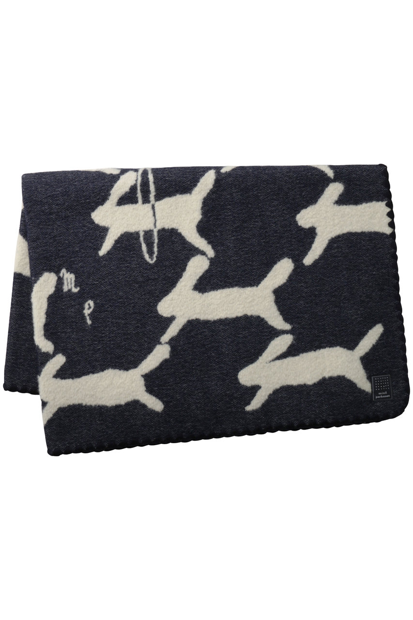 mina perhonen ミナペルホネン ギャズエドゥミ ランランラン 40 mina perhonen(ミナ ペルホネン)｜run run run ブランケット