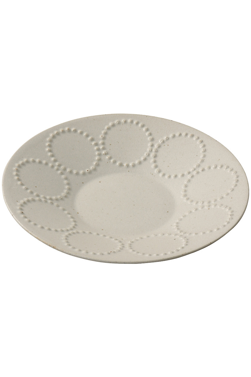 ミナ ペルホネン/mina perhonenのtambourine プレート小 17cm(ホワイト/TW0101A)