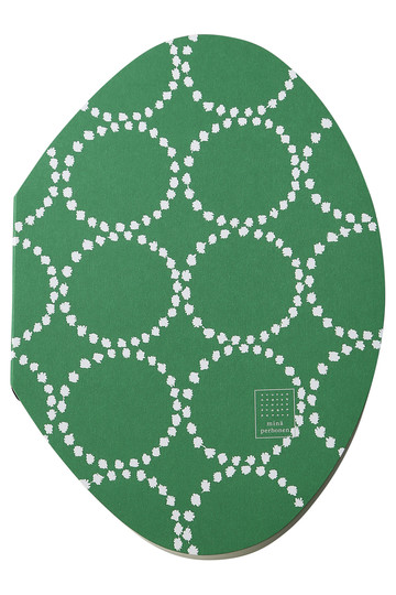 mina perhonen ミナ ペルホネン choucho note 大(tambourine) green