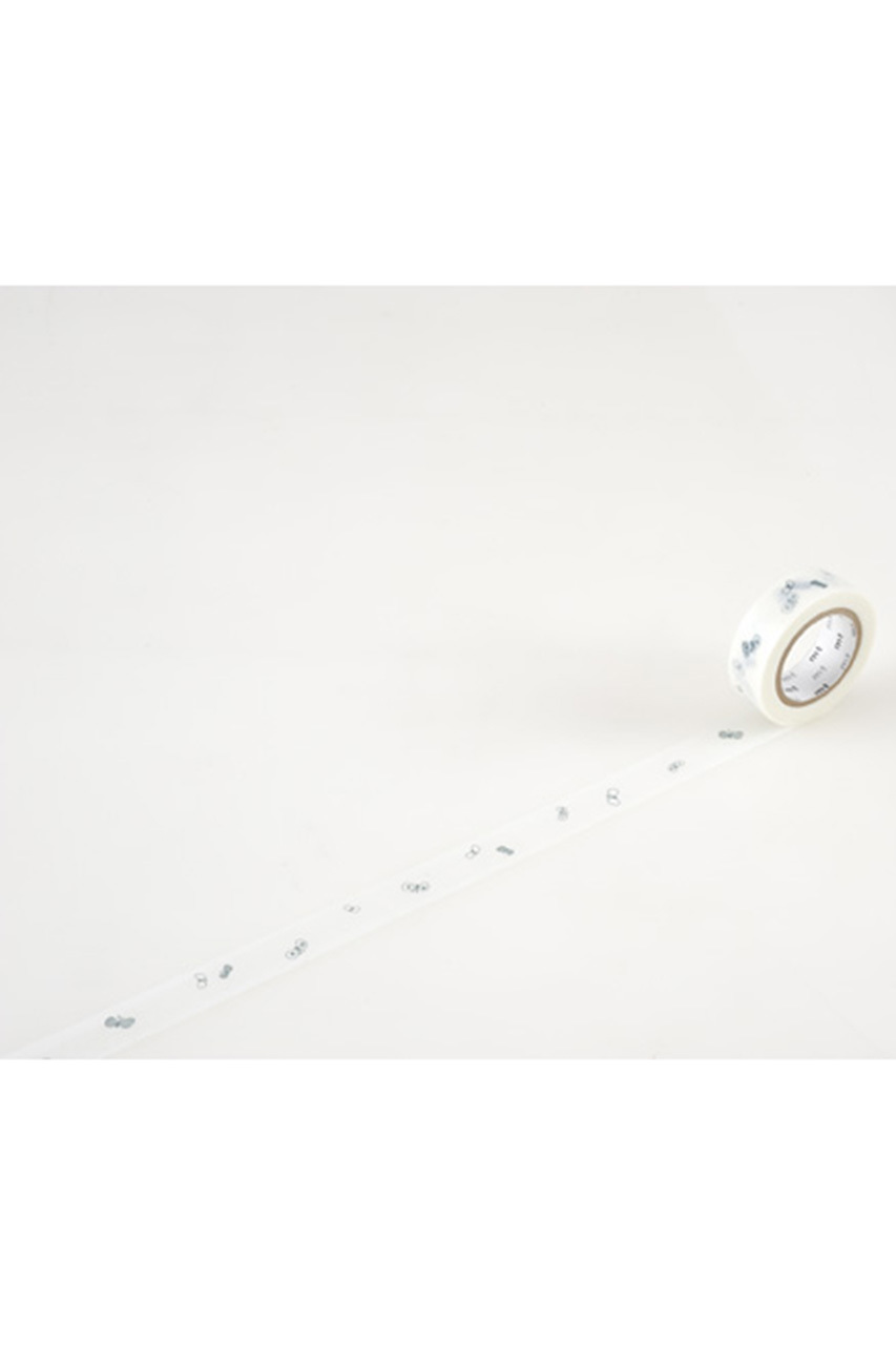 ミナ ペルホネン/mina perhonenの【mt】×mina perhonen マスキングテープ(15mm)(choucho logo-navy/MTMINA26)