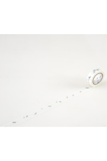 mina perhonen ミナ ペルホネン 【mt】xmina perhonen マスキングテープ(15mm) choucho logo-navy