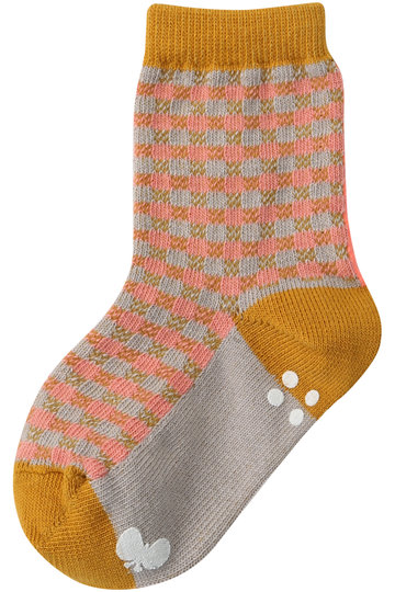 mina perhonen ミナ ペルホネン 【予約販売】【Kids】karamelli ソックス マスタード
