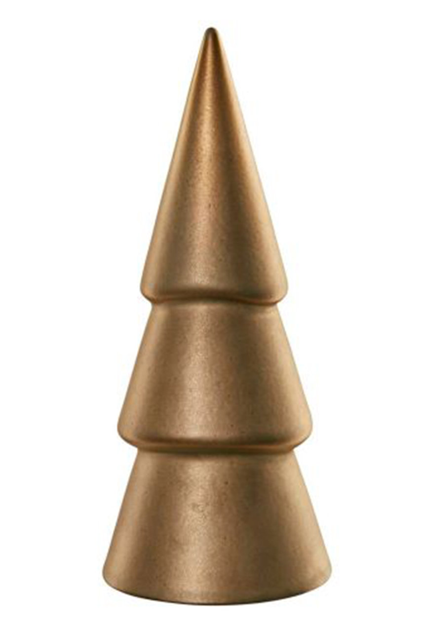 Sempre センプレ Asa クリスマスツリーセラミック19cm ゴールド の通販 Elleshop エル ショップ