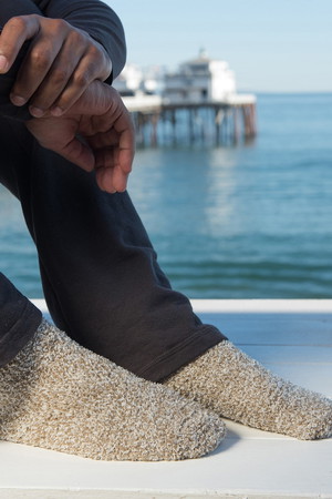 ベアフット ドリームズ/BAREFOOT DREAMSの【MEN】コージーシック ソックス(140700/140701)