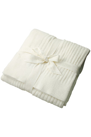 ベアフット ドリームズ/BAREFOOT DREAMSの【UNISEX】コージーシックライト スローリブブランケット(510600/510602)