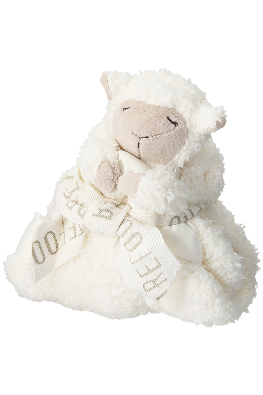BAREFOOT DREAMS 【Baby & Kids】コージーシック ぬいぐるみ付ブランケット(SHEEP) (ライトグレー, F) ベアフット ドリームズ ELLE SHOP