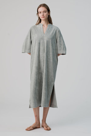 ベアフット ドリームズ/BAREFOOT DREAMSのコージーテリー プラケットカフタンドレス(110500/110502)