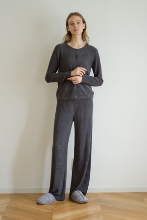 ベアフット ドリームズ/BAREFOOT DREAMSのコージーシックウルトラライト リブラウンジパンツ(110600/110601)