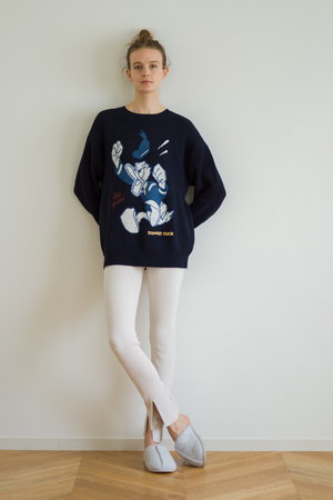 ベアフット ドリームズ/BAREFOOT DREAMSのコージーシックウルトラライト フロント スリット パンツ(110600/110601)