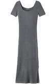 コージーシックウルトラライト リブ ショート スリーブ ドレス