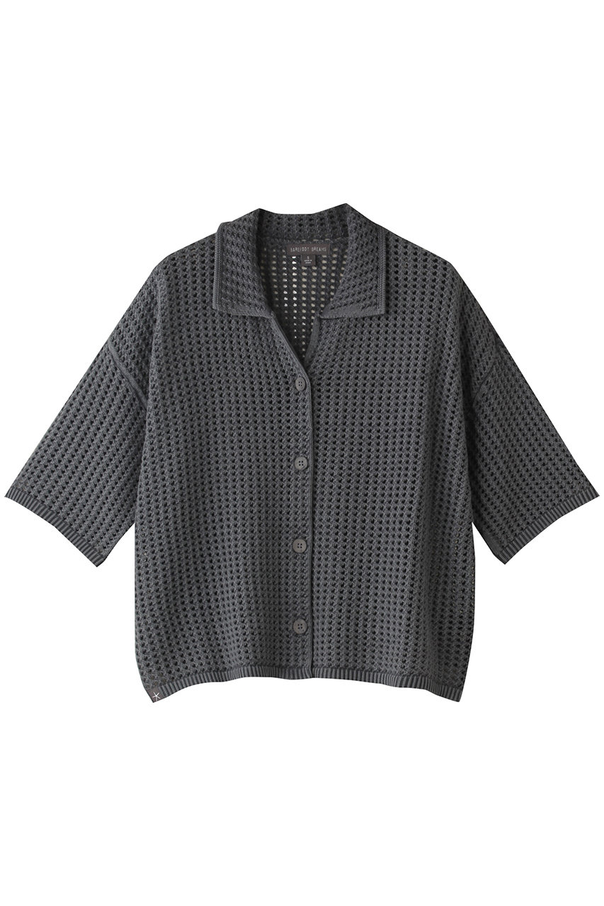 BAREFOOT DREAMS サンブリーチ メッシュ ショートスリーブ (ブラック, XS) ベアフット ドリームズ ELLE SHOP BAREFOOT DREAMS サンブリーチ メッシュ ショートスリーブ (ブラック, XS) ベアフット ドリームズ ELLE SHOP