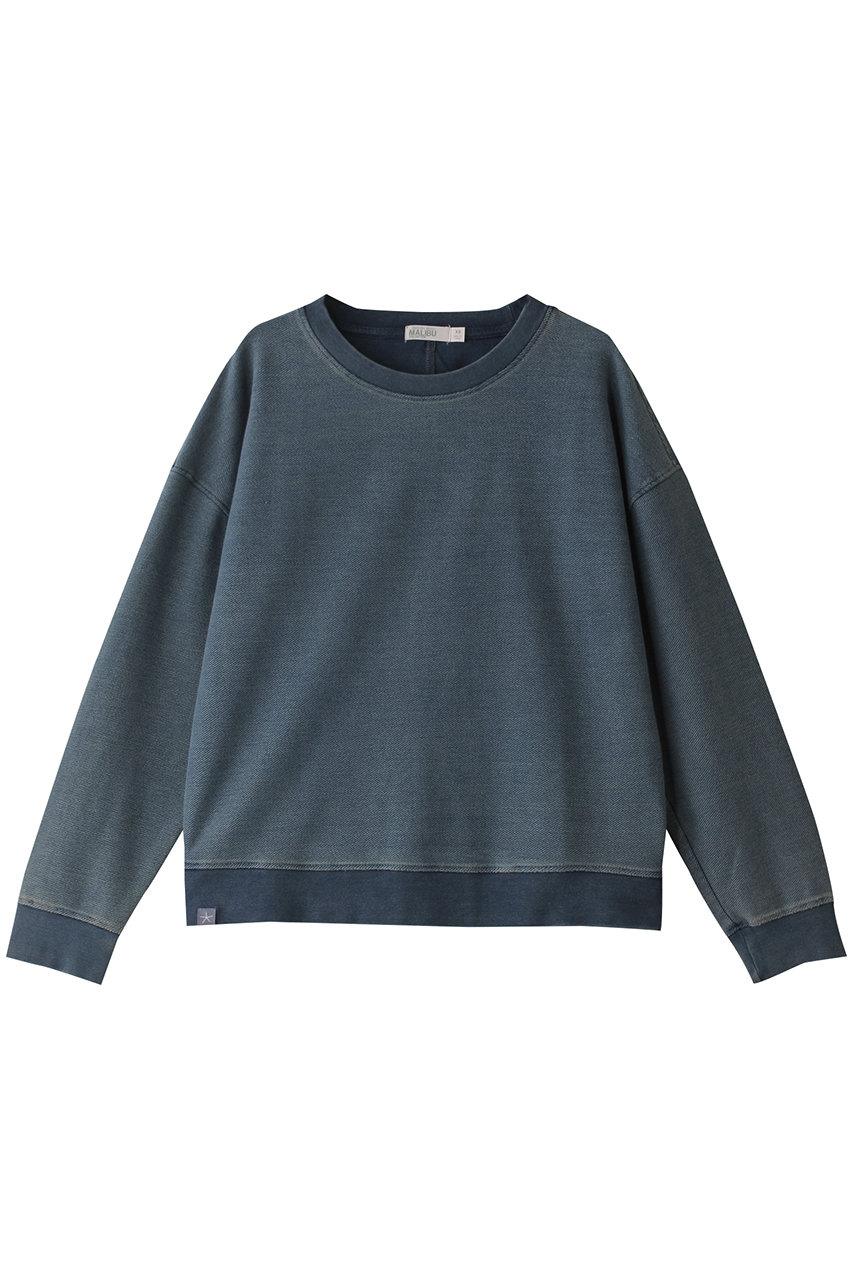 ベアフット ドリームズ/BAREFOOT DREAMSのインディゴ ニット プルオーバー(インディゴ/4110800098)