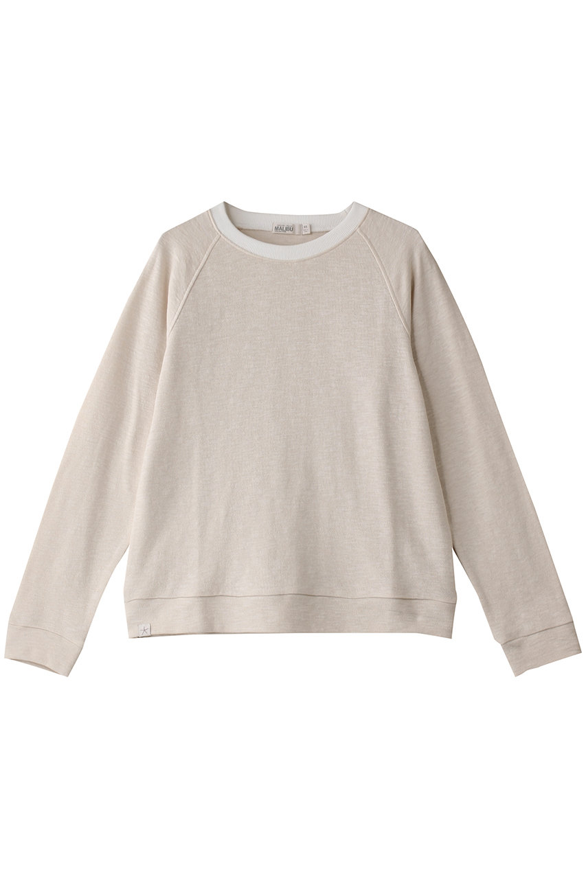 BAREFOOT DREAMS 【MALIBU COLLECTION】スラブ ダブルニット プルオーバー (ベージュ, XS) ベアフット ドリームズ ELLE SHOP BAREFOOT DREAMS 【MALIBU COLLECTION】スラブ ダブルニット プルオーバー (ベージュ, XS) ベアフット ドリームズ ELLE SHOP