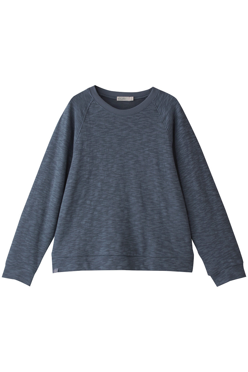 BAREFOOT DREAMS 【MALIBU COLLECTION】スラブ ダブルニット プルオーバー (ブルー, S) ベアフット ドリームズ ELLE SHOP BAREFOOT DREAMS 【MALIBU COLLECTION】スラブ ダブルニット プルオーバー (ブルー, S) ベアフット ドリームズ ELLE SHOP