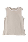 【MALIBU COLLECTION】スラブ ダブルニット タンクトップ