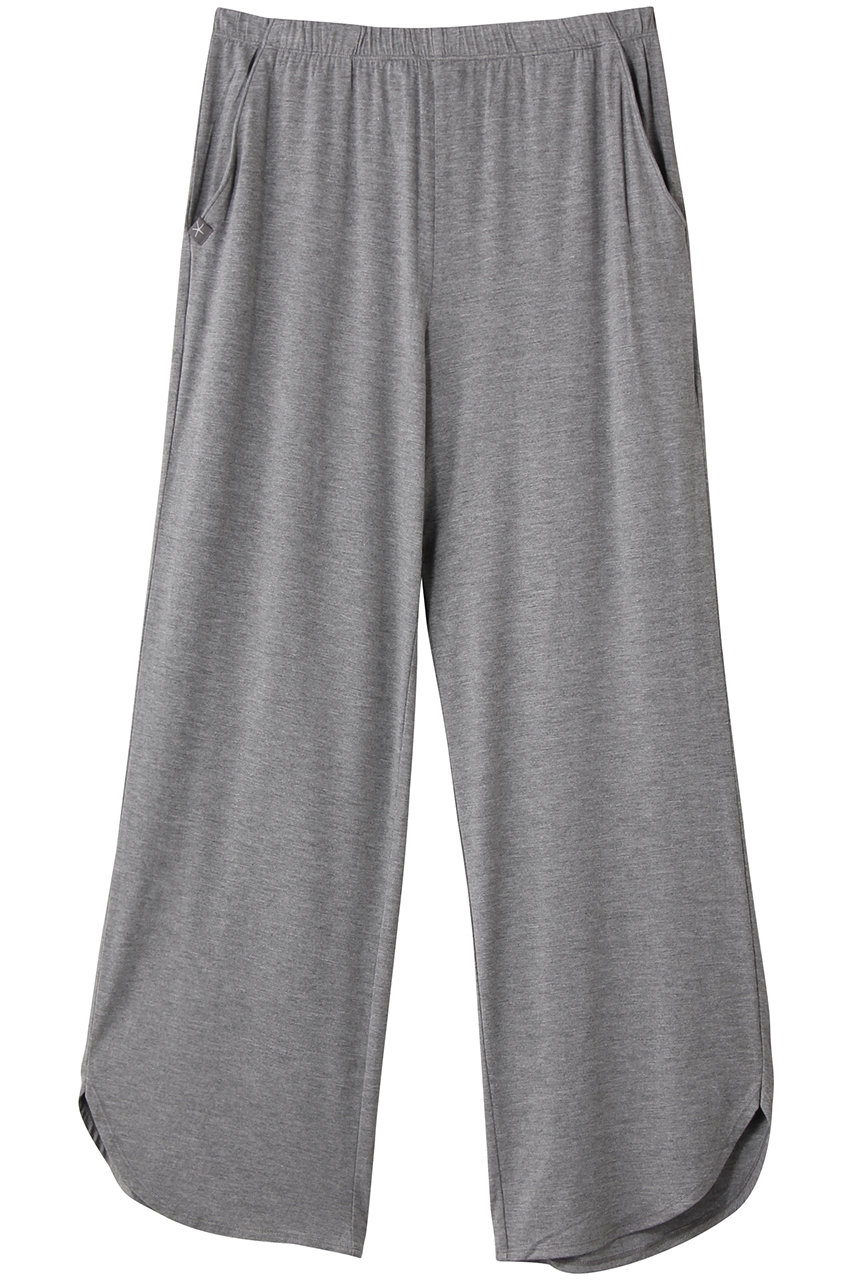 ベアフット ドリームズ/BAREFOOT DREAMSのバンブージャージー カーブヘム クロップ丈パンツ(グレー/4210600096)