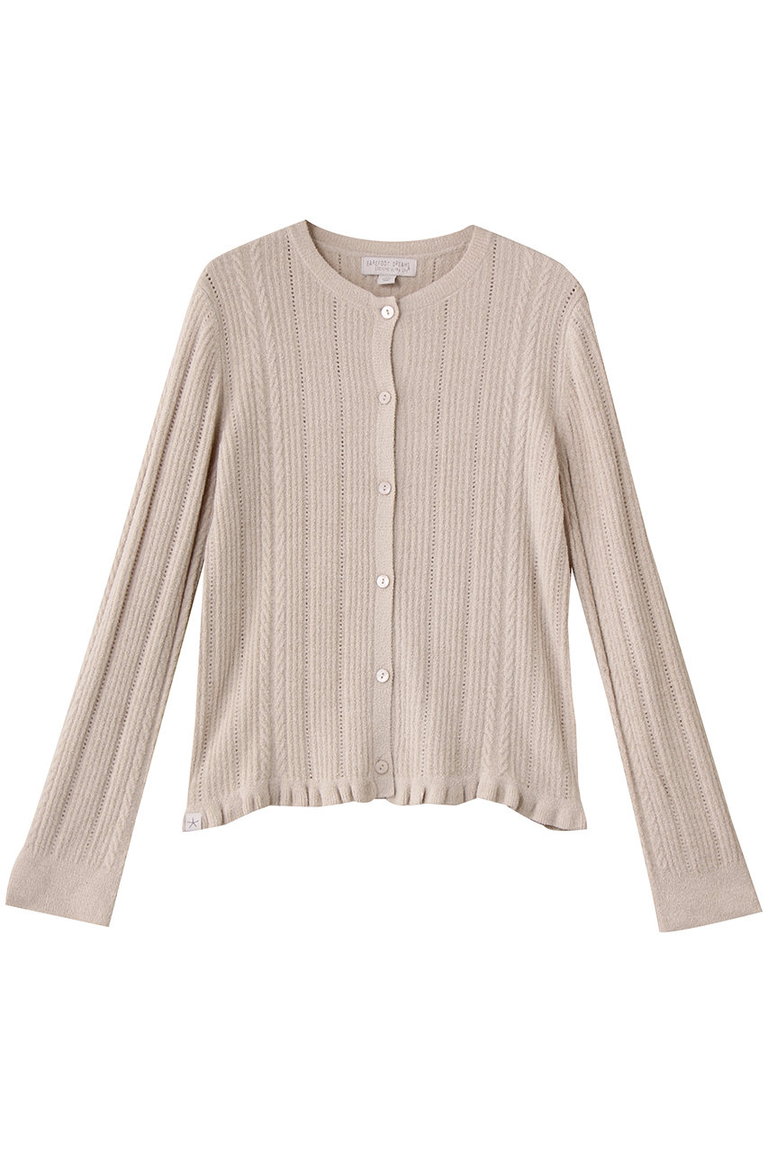 ベアフット ドリームズ/BAREFOOT DREAMSのコージーシックウルトラライト ケーブル ニット カーディガン(アイボリー/4210400026)