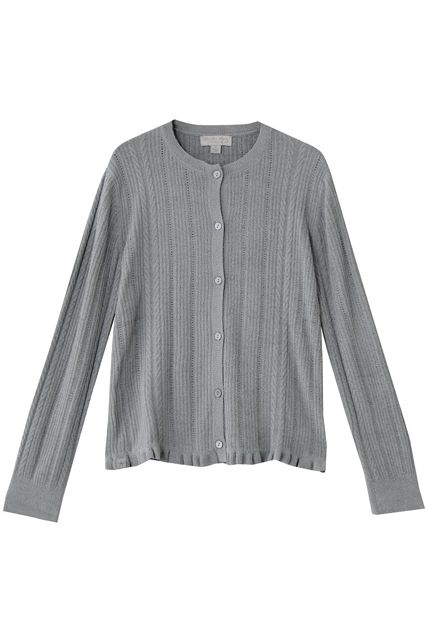 ベアフット ドリームズ/BAREFOOT DREAMSのコージーシックウルトラライト ケーブル ニット カーディガン(ダークブルー/4210400026)