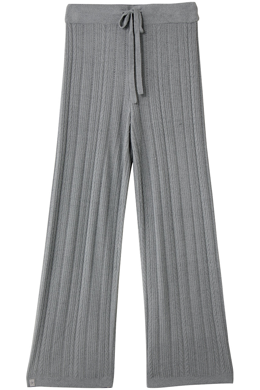 ベアフット ドリームズ/BAREFOOT DREAMSのコージーシックウルトラライト ケーブル ニット パンツ(ダークブルー/4210600093)