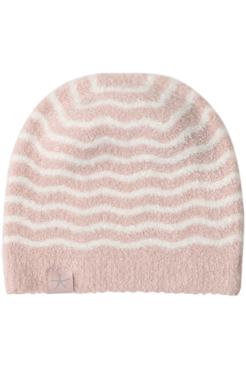 ベアフット ドリームズ/BAREFOOT DREAMSの【BABY】コージーシックライト ウェービー ボーダー柄 ビーニー(ピンク/4241000002)