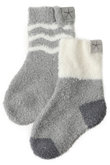 【BABY】コージーシックライト ボーダー柄 ベビー ソックス 2足セット ベアフット ドリームズ/BAREFOOT DREAMS