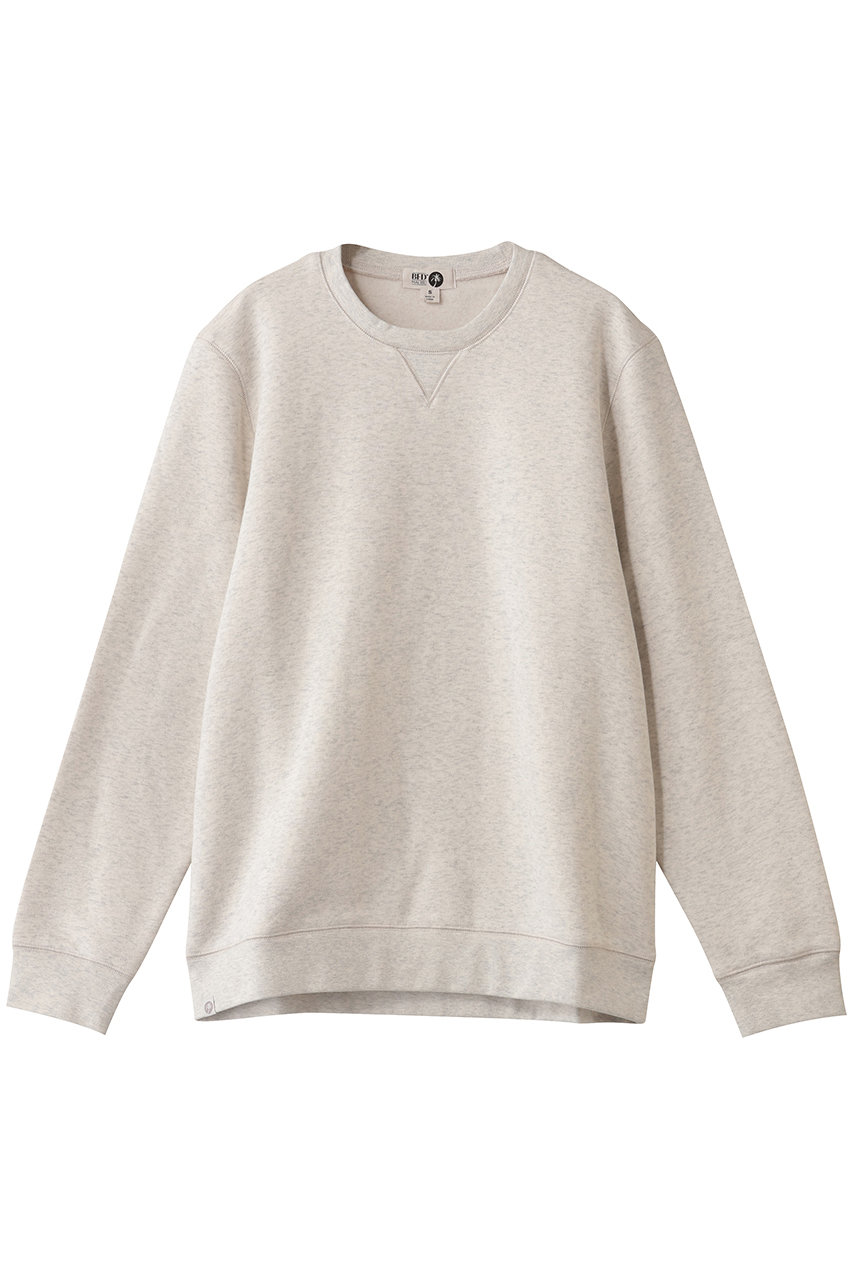 ベアフット ドリームズ/BAREFOOT DREAMSの【MEN】フリース クルーネック スウェットシャツ(クリーム/4220400006)