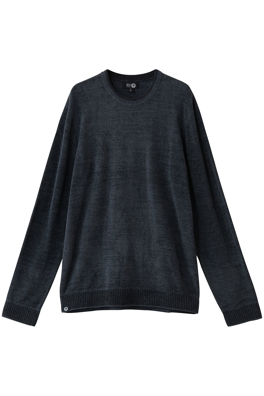 ベアフット ドリームズ/BAREFOOT DREAMSの【MEN】フリース クルーネック スウェットシャツ(インディゴ/4220400007)