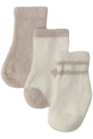 ベアフット ドリームズ/BAREFOOT DREAMSの【BABY】コージーシックライト ベビーソックス 3足セット