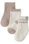 【BABY】コージーシックライト ベビーソックス 3足セット ベアフット ドリームズ/BAREFOOT DREAMS ライトピンク
