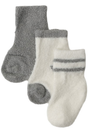 ベアフット ドリームズ/BAREFOOT DREAMSの【BABY】コージーシックライト ベビーソックス 3足セット