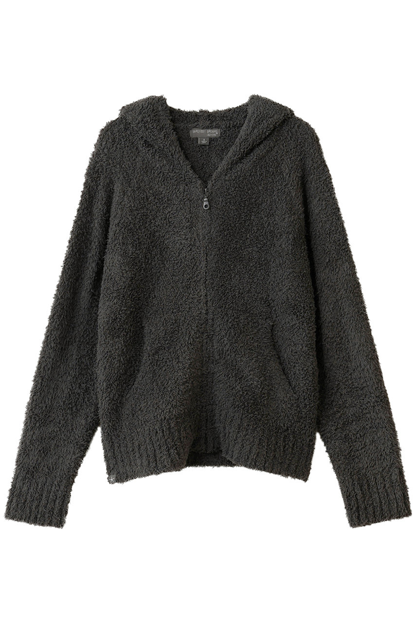 ベアフット ドリームズ/BAREFOOT DREAMSのコージーシック リラックス ジップアップ フーディ(ダークブラウン/9910400298)