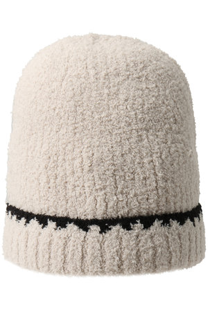 ベアフット ドリームズ/BAREFOOT DREAMSのコージーシック リブ ブランケットステッチ ビーニー