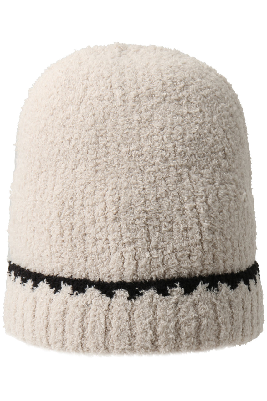 ベアフット ドリームズ/BAREFOOT DREAMSのコージーシック リブ ブランケットステッチ ビーニー(アイボリー/4211000021)