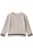【KIDS】コージーシック リブ ケーブル プルオーバー
