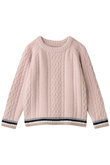 【KIDS】コージーシック リブ ケーブル プルオーバー