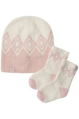 ベアフット ドリームズ/BAREFOOT DREAMSの【BABY】コージーシックライト フェアアイル ビーニー＆ソックス セット(200800/200899)