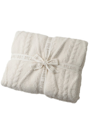 ベアフット ドリームズ/BAREFOOT DREAMSの【UNISEX】コージーシック フィッシャーマン ケーブル スロー(510600/510602)