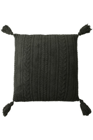 ベアフット ドリームズ/BAREFOOT DREAMSの【UNISEX】コージーシック ケーブル タッセル付き ピロー(510600/510601)