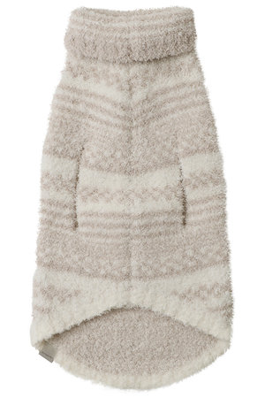 ベアフット ドリームズ/BAREFOOT DREAMSの【ペットグッズ】コージーシック チェッカード ストライプ ペット セーター(513000/513001)