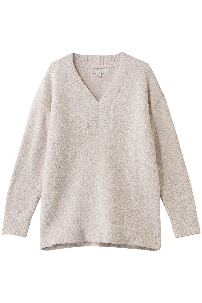 ベアフット ドリームズ/BAREFOOT DREAMSのコージーシック Vネック プルオーバー(ベージュ/4210800017)