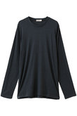 【MEN】【MALIBU COLLECTION】スラブ バーンアウト カットネック ロングスリーブT