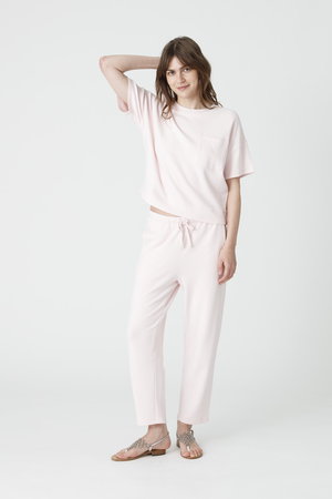 ベアフット ドリームズ/BAREFOOT DREAMSのブラッシュドフリース シームドアンクルパンツ(110600/110601)