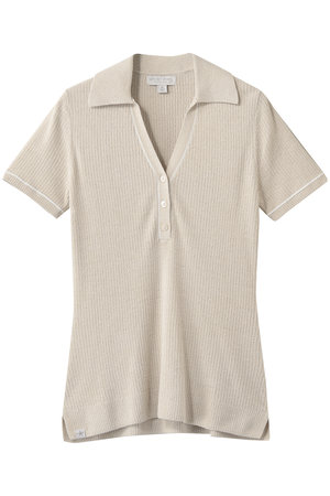 ベアフット ドリームズ/BAREFOOT DREAMSのコージーシックウルトラライト ストライプ リブヘンリーネックプルオーバー(110300/110301)