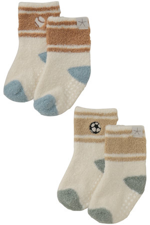 ベアフット ドリームズ/BAREFOOT DREAMSの【BABY】コージーシックライト ワンポイント ソックスセット(200800/200804)