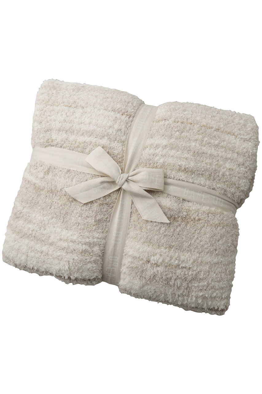 ベアフット ドリームズ/BAREFOOT DREAMSの【UNISEX】コージーシック スペースダイ ボーダー スロー(アイボリー/4355400002)