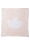 【Baby&Kids】コージーシック ブランケット(76×81) ベアフット ドリームズ/BAREFOOT DREAMS ピンク