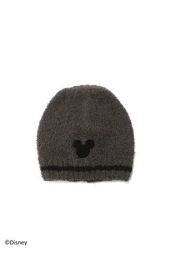 BAREFOOT DREAMS ベアフットドリームズ 【Kids】D107 Classic Kids Mickey Mouse Beanie dark brown