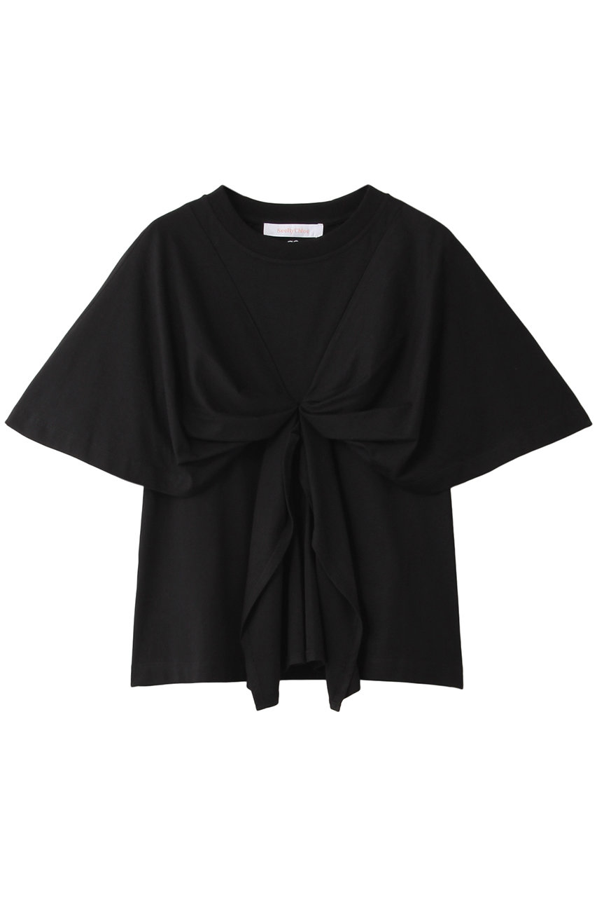 SALE 【50%OFF】 See By Chloe シー バイ クロエ ジャージードレープTシャツ ブラック